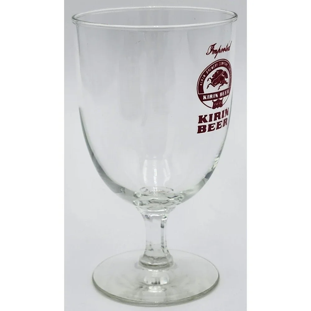 Kirin 10oz Beer Glasses  ~ Kirin Brewery Company Limited ~ Japan Imported